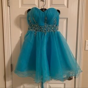 Rhinestone Party Dress